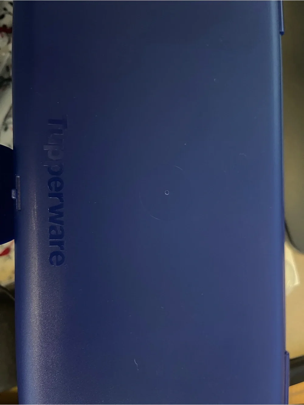 Tupperware Deep Blue Multi-Compartment Organizer
